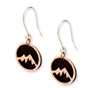Old Tin Roof Mary's Mountain Earrings Side View