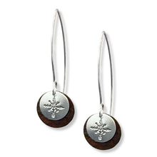 Old Tin Roof Rose Earrings