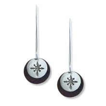 Old Tin Roof Rose Earrings