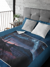 Twilight on Mount Haldane, YT Lap Blanket