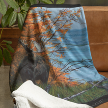 Fall on the Stewart River, YT Lap Blanket