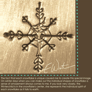 snowflake falling symbol