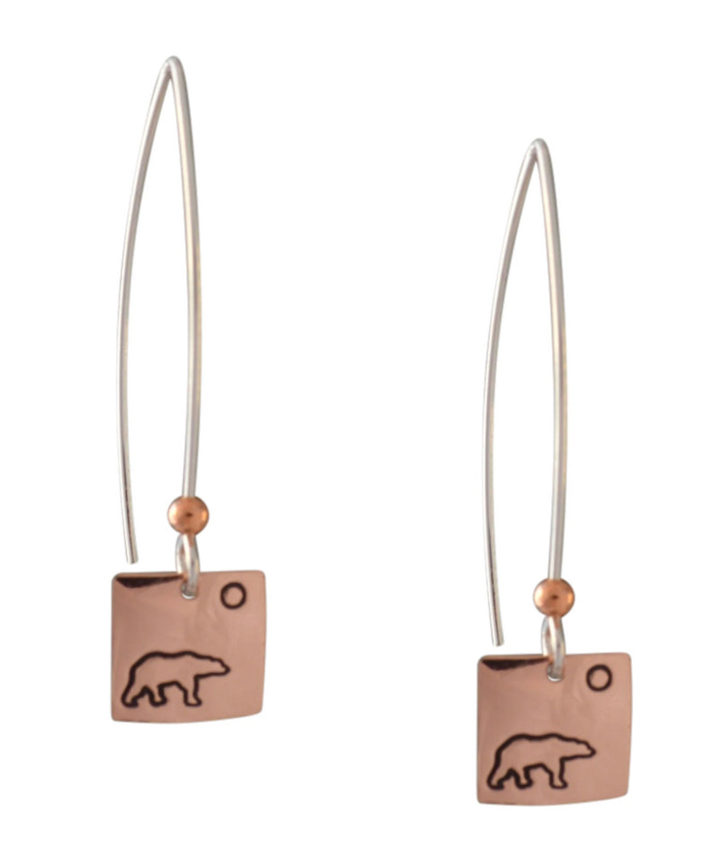 Polar 2024 bear earrings